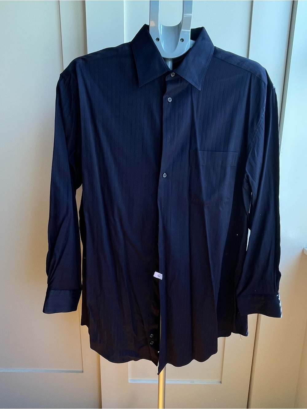 Alfani Men's Dark Navy Dress Shirt